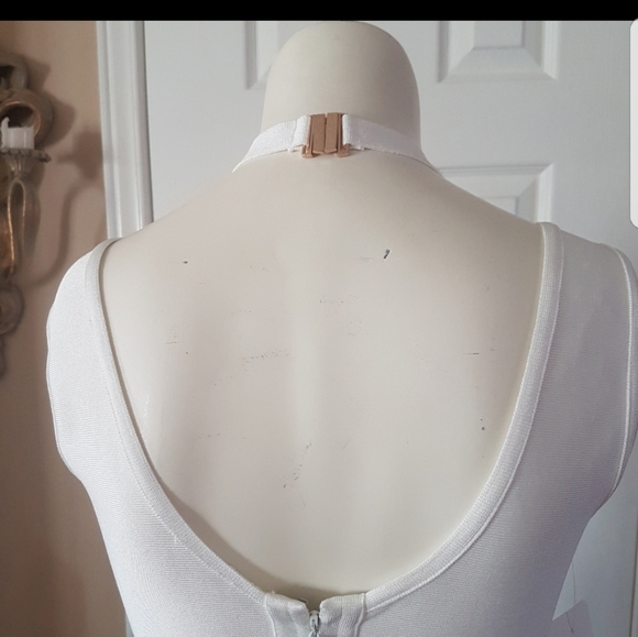 ❤Trezzi Collection❤ White Bodycon dress - Picture 5 of 9